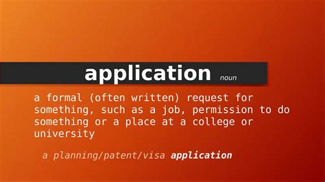 initial application meaning|Initial application definition and meaning .